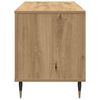 vidaXL Schallplattenschrank mit Regal Artisan-Eiche 100 x 38 x 48 cm
