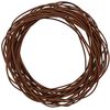vidaXL Leder Schnur Hellbraun &Oslash;2 mm x 50 m Leder