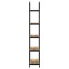 vidaXL B&uuml;cherregal Artisan-Eiche 80 x 30 x 183 cm Holzwerkstoff