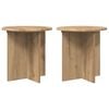 vidaXL Pflanzenst&auml;nder 2 pcs Artisan-Eiche 40 x 40 x 40 cm