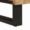 vidaXL Sideboard mit Speicher Braun 40 x 33 x 75 cm Massivholz Mango