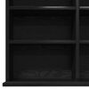 vidaXL CD Regal Schwarz Eichen-Optik 101 x 23 x 177,5 cm Holzwerkstoff