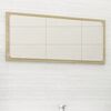vidaXL Badspiegel Sonoma-Eiche 80x1,5x37 cm Holzwerkstoff