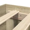 vidaXL Bettgestell ohne Matratze Sonoma-Eiche 100x200 cm Holzwerkstoff