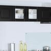 vidaXL K&uuml;chenschrank Schwarz 80 x 31 x 40 cm Holzwerkstoff