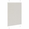 vidaXL Plissee Hellgrau 85x150 cm Stoffbreite 84,4 cm Polyester