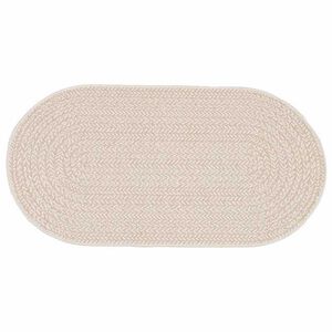 vidaXL Teppich ZIZUR Creme 150 x 80 cm Polypropylen
