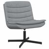vidaXL Drehstuhl Hellgrau 63 x 75 x 76 cm Stoff