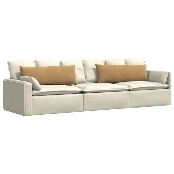 vidaXL Sofakissen 2 St&uuml;ck Braun 120 x 40 cm Cordstoff