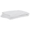 vidaXL Matratzenschoner Wei&szlig; 90x220 cm Wasserdicht