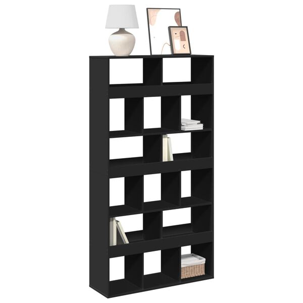 vidaXL B&uuml;cherregal Schwarz 100x33x187,5 cm Holzwerkstoff