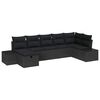 vidaXL Sofa Set 7 stk. Poly-Rattan