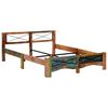 vidaXL Massivholzbett Altholz 160x200 cm