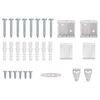 vidaXL Venetianer Jalousie Verstellbar Wei&szlig; 150 x 50 cm PVC