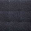 vidaXL Schlafsofa in L-Form Dunkelgrau Polyester