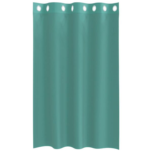 vidaXL Voile Vorh&auml;nge mit &Ouml;sen 2 Stk. T&uuml;rkis