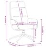 vidaXL Relaxsessel Schwarz Stoff