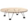 vidaXL Haarnadelbeine f&uuml;r Couchtisch 4 Stk. Wei&szlig; 10 cm Massivstahl