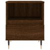 vidaXL Nachttische 2 Stk. Braun Eichen-Optik 40x35x50 cm Holzwerkstoff