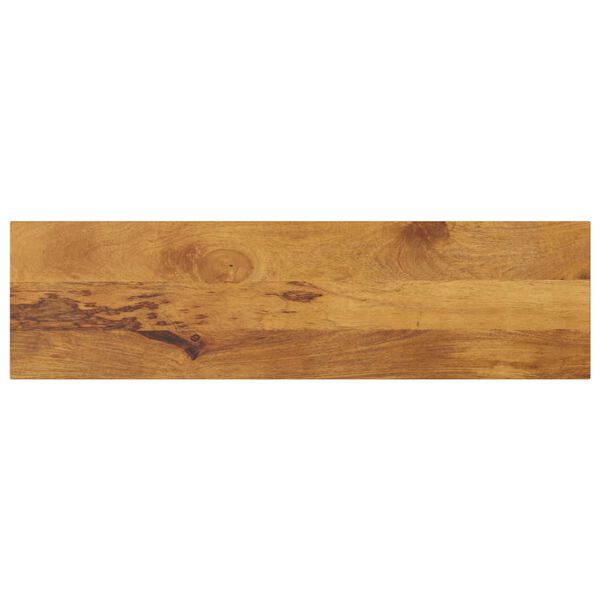 vidaXL Tischplatte 110x30x3,8 cm Rechteckig Massivholz Mango