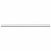 vidaXL Kleiderstange 2 pcs Silber 764 x 15 x 29 mm Aluminiumlegierung