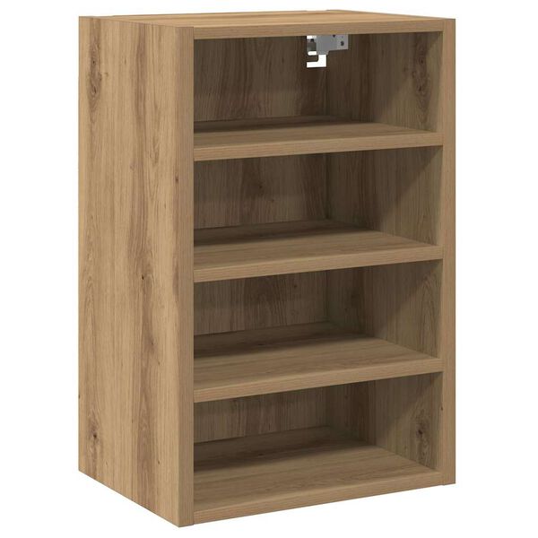 vidaXL H&auml;ngeschrank Riga Artisan-Eiche 40x29,5x60 cm Holzwerkstoff