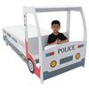 vidaXL Polizeiauto-Kinderbett mit Matratze 90x200 cm 7 Zone H3