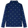 Kinderhemd Marineblau 140