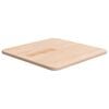vidaXL Tischplatte Quadratisch 40x40x1,5 cm Eichenholz Unbehandelt