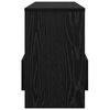 vidaXL Magazinregal Schwarz Eichen-Optik 68,5 x 30 x 45 cm