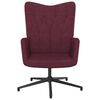 vidaXL Relaxsessel Lila Stoff