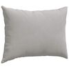 vidaXL Sofakissen 2 St&uuml;ck Hellgrau 70 x 50 cm Stoff
