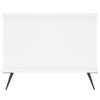 vidaXL Couchtisch Wei&szlig; 90x50x40 cm Holzwerkstoff