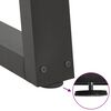 vidaXL Couchtischbeine V-Form 2 St&uuml;ck Anthrazit 50x(30-31,3) cm Stahl