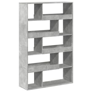 vidaXL Raumteiler Betongrau 100x33x156,5 cm Holzwerkstoff