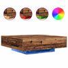 vidaXL Couchtisch Altholz 100 x 100 x 31 cm Holzwerkstoff