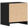vidaXL Nachttisch Schwarz Eichen-Optik 40x30x40 cm Holzwerkstoff