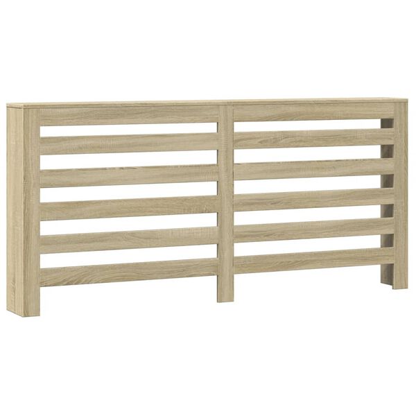 vidaXL Heizk&ouml;rperverkleidung Sonoma-Eiche 175x20x82 cm Holzwerkstoff