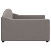 vidaXL Tagesbett Taupe 100x200 cm Stoff