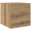 vidaXL TV-Einheiten Wandmontiert 4 pcs Artisan-Eiche Holzwerkstoff