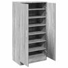 vidaXL Schuhschrank Grau Sonoma 55x35x108 cm Holzwerkstoff