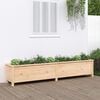 vidaXL Hochbeet 199,5x40x39 cm Massivholz Kiefer