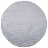 vidaXL Bereichsteppiche Rund Grau &Oslash; 200 CM