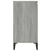 vidaXL Sideboard Grau Sonoma 102x35x70 cm Holzwerkstoff