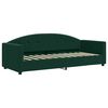 vidaXL Tagesbett mit Matratze Dunkelgr&uuml;n 90x200 cm Samt