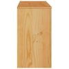 vidaXL Sideboard Drammen Eiche 114 x 43 x 75,5 cm Massivholz Kiefer