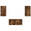 vidaXL TV-Schrankset 6 pcs Ger&auml;ucherte Eiche Holzwerkstoff