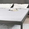vidaXL Matratze Wei&szlig; 140 x 190 cm Jacquard-Stoff
