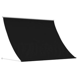 vidaXL Markise Schwarz 150 x 150 cm