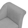 vidaXL Hundesofa mit Kissen Grau 83x44x44 cm Pl&uuml;sch